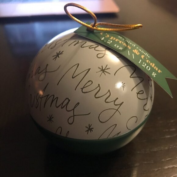 NEW Target Bullseye Playground Cypress & Cedar Ornament Candles - Picture 3 of 5